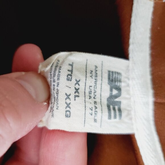 American Eagle Active Outdoor Hiking Utility Street Urban Y2K Style Hoodie XXL - Picture 6 of 9